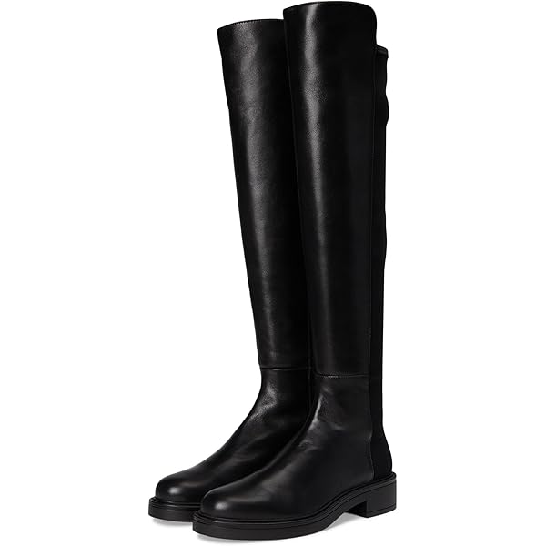 Amazon.com | Stuart Weitzman Women's 5050 Finn Boots, Black, 5